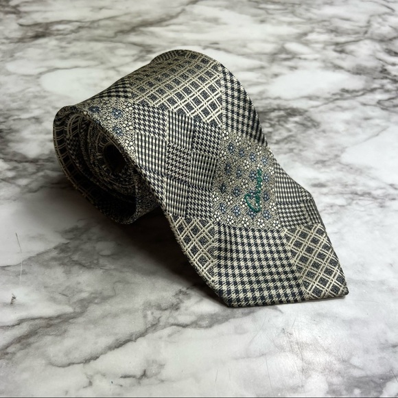 Carven Silk Men's Tie - Picture 1 of 6